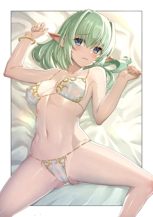 【非・微エロ】木曜日の緑髪美少女画像まとめ その２５７