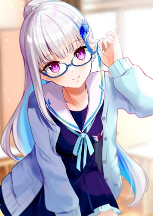 【非・微エロ】頭がよさそうなメガネっ娘美少女画像まとめ その７