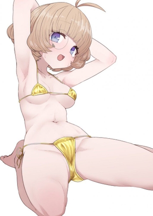 【二次】ほとんど見えるマイクロビキニを着ている女の子の画像まとめ その5【43枚】