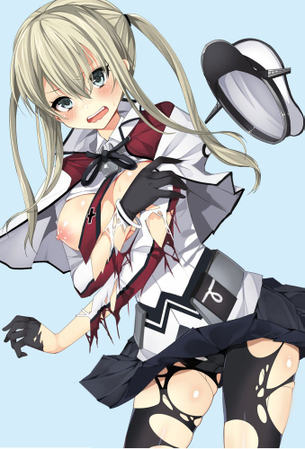 【艦隊これくしょん】ドイツから来た未完のおっぱい空母ｗ グラーフ・ツェッペリン二次エロ画像集 其之弐【ある意味で2015秋イベ最凶の敵ｗ】