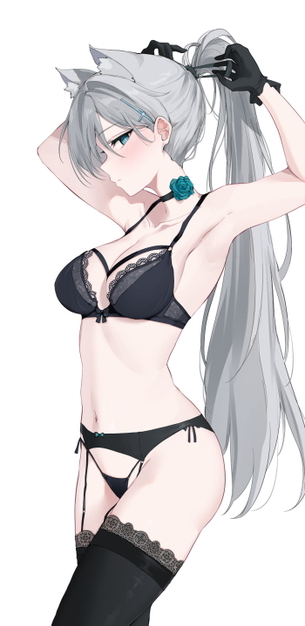 【画像】発情期入った、けもの耳女の子と子作り動物セックスのイラストがエロすぎる