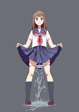 立ちションする女の子！　その４