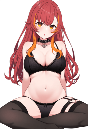 [ぶいすぽっ!][エロ画像]猫汰つな(ねこたつな)の胡座パンチラでフル勃起したよ～♪