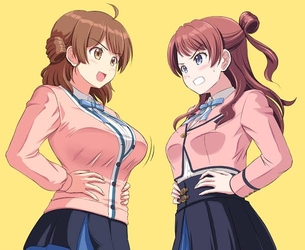 【画像】姉妹で百合ってエッチすぎるだろ