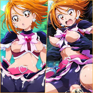 【画像】「ふたりはプリキュア」セクロス怪人に戦闘で負けたキュアブラック、H漬けの罰を味合う事にｗｗｗ