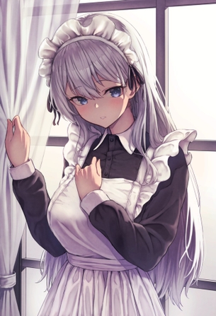 【二次】メイド女子画像　その５１