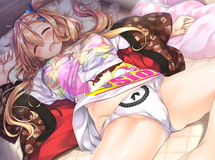 女の子の鼠径部にくぎ付けになっちゃう二次エロ画像！