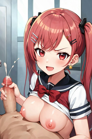 【AIイラスト】手コキをしている女の子のAIエロ画像まとめ【アニメ調】 [AI Generated]