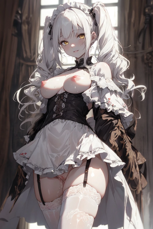 【AIイラスト】ツインテールをした女の子のAIエロ画像まとめ【アニメ調】 [AI Generated]
