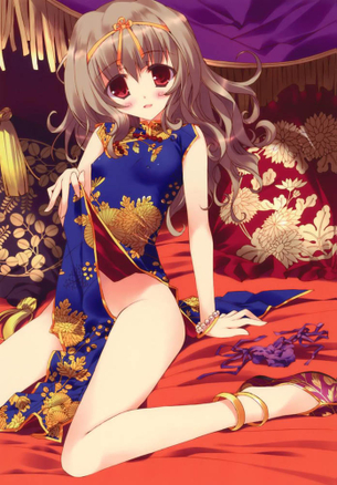 【チャイナ服】むっちりボディとスリットからのぞく艶かしい生足で理性崩壊ｗチャイナドレス娘の二次エロ画像集 Part.04【アオザイ少女】