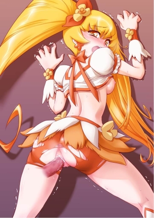 【ハートキャッチプリキュア！】柔肌巨乳の男装淑女キュアサンシャイン（明堂院いつき）の二次エロ画像集 Part.03【ハトプリ】