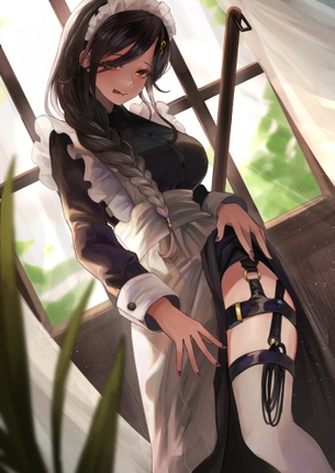 メイドのエロ画像フォルダを解放していく
