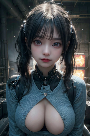 【AIグラビア】胸の谷間が描かれたAI画像まとめ【リアル調】 Part 2 [AI Generated]