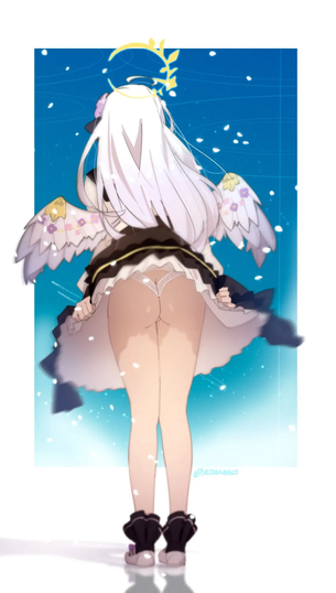 【ブルーアーカイブ】白洲アズサのイキ顔になってるドエロい抜ける画像