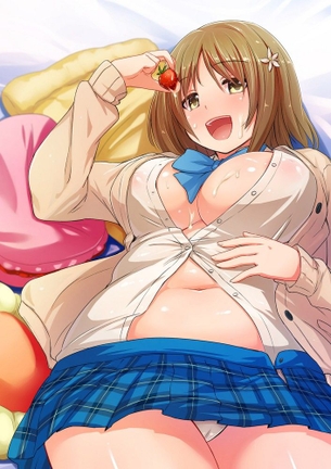 【アイマスシンデレラガールズ】お腹まわりの駄肉がステキ過ぎるむっちり肉感系巨乳アイドル三村かな子二次エロ画像集【デレマス】