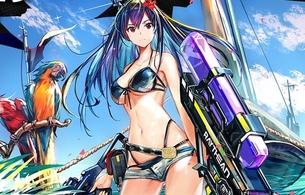 『アークナイツ』女の子たちのえっちな水着姿の着せ替えやエロ水着の「遊龍チェン」など