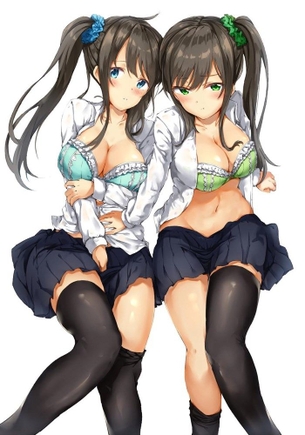 あえてブラジャーを脱がさない！そんな選択肢もたまにはあっていいよね？っていう二次元エロ画像
