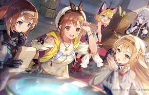 『アーテリーギア』が『ライザのアトリエ』とコラボでえっちな太ももライザたちが参戦！