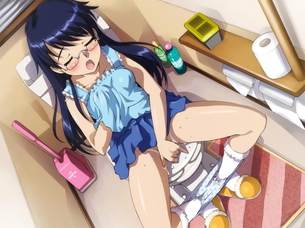 オナニーに夢中でまさか見られてるとは思ってないのかな？っていう二次元エロ画像