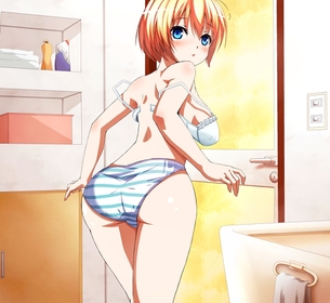 パンツやブラジャーがシマシマもようのちょっと子供っぽい下着をつけてる女の子が可愛過ぎる件