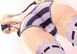 おパンツの二次元エロ画像なら会社帰りの電車の中で見てもセーフなのでは？
