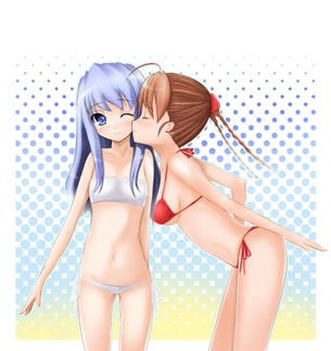 女の子同士がイチャコラセックスしてる百合二次元エロ画像が尊過ぎる・・・