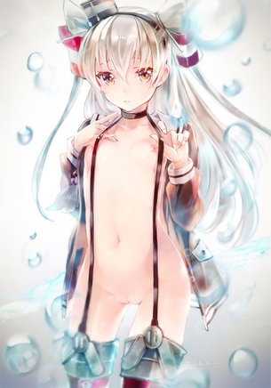 【艦これ】ガーターベルト太ももエロい天津風のエロ画像！ その4
