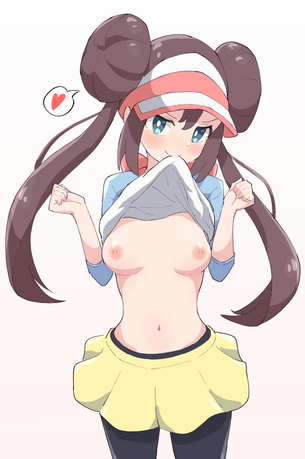 【画像】エッチ女トレーナー「ポケモンバトルで勝てたらおっぱい見せてあげる❤」←