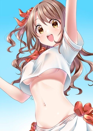 【二次・ZIP】乳首ポッチンしたくなる胸ポチ美少女の虹画像