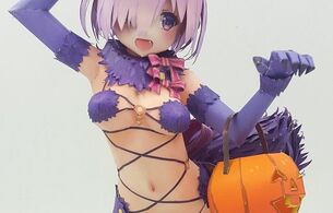 『フェイト/グランドオーダー』コミケでマシュのエロすぎる衣装のエロいペーパークラフト！