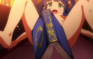 アニメ『メルヘン・メドヘン』1話で女の子がエロい全裸丸見え姿で疾走するエロシーン！