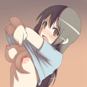 【脱衣50枚】着替え中の女の子を覗いてるカンジの二次エロ画像！ part28