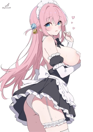 【２次】ご奉仕されたいメイド美少女のエロ画像その４９