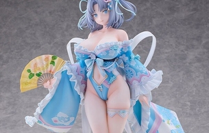 『閃乱カグラ』雪泉のえっちすぎる痴女みたいなドスケベ和風バニー姿のエロフィギュア！