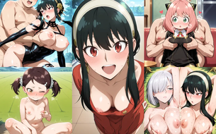 【スパイファミリーAIイラストエロ画像】SPY×FAMILYに登場する可愛くてセクシーな女の子たちのエッチな画像200枚！ [AI Generated]
