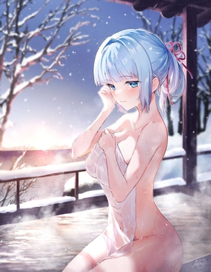【二次】無防備に湯船に使って女の子の画像貼ってけ　その15【44枚】
