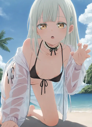 [BanG Dream! Ave Mujica(ムジカ)][エロ画像]若葉睦にみだらな行為をしたよ～♪