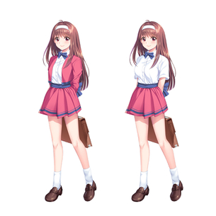 【画像】名作エロゲ『下級生』リメイク、立ち絵が公開されるも何か違うと話題に