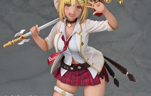 『レスレリアーナのアトリエ』エロすぎるライザの黒ギャル制服姿のドスケベエロフィギュア！