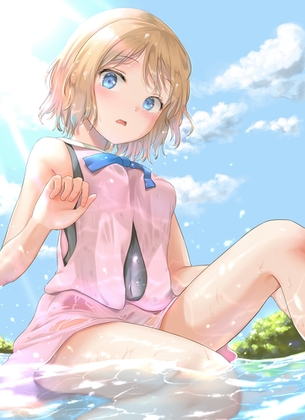 【非・微エロ】服を着たまま水に浸かる女の子画像詰め合わせ その１０