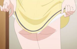 アニメ『一畳間まんきつ暮らし！』6話でエロいノーパン姿！パンツを履くエロいシーンなど！