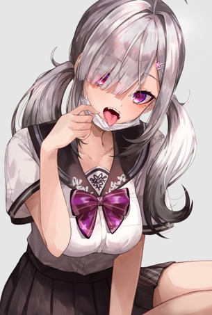 舌出してるだけなのになんでこんな刺さるの？【二次元画像】