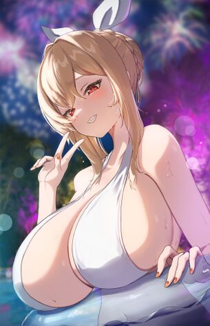 【二次】金髪女子、華やかさと可愛さ両立してて目が離せない画像集ｗ