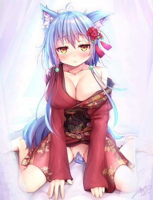 【非・微エロ】水曜日の青髪美少女画像まとめ その１１２