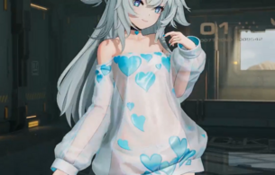 『ドールズフロントライン2』女の子の服がスケスケでパンツ丸見えのほぼ裸の痴女衣装！