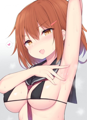 【二次】ほとんど見えるマイクロビキニを着ている女の子の画像まとめ　その39【44枚】