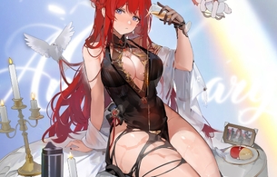 『ドールズフロントライン』えっちすぎるドレスが破れてるエロいムチムチドスケベ衣装！
