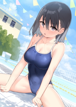 【画像あり】やっぱり二次元のスク水って最強だよな【フェチ注意】