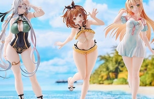 『ライザのアトリエ』ライザとクラウディアとリラのえっちすぎる水着姿のエロフィギュア！