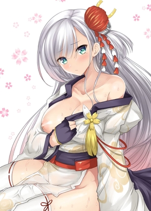 【二次元】和服・着物を着た美少女達のエロ画像 Part.20 50枚